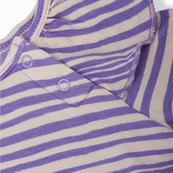 Rockets of Awesome animal print stripe 2-Fer Bodysuit, 18-24m - Picture 3 of 7